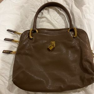 Marc Jacobs Brown Leather Paradise Rio Satchel